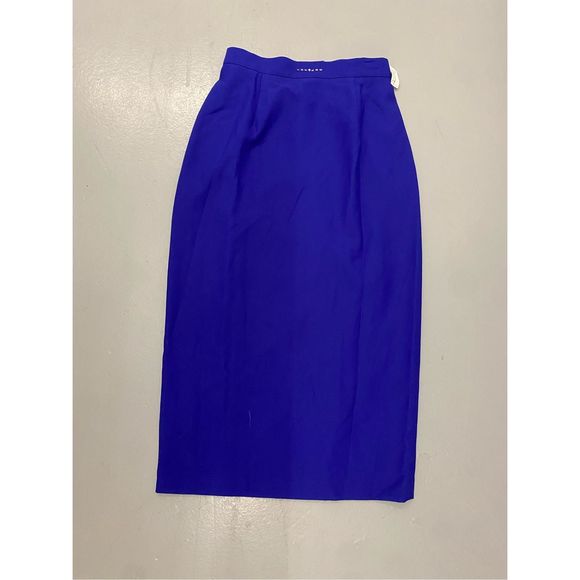 Stella Louise for KB NWT Blue Purple Midi Skirt, Size 8 - Picture 1 of 9